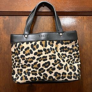 Mini Relic Cheetah Print Purse